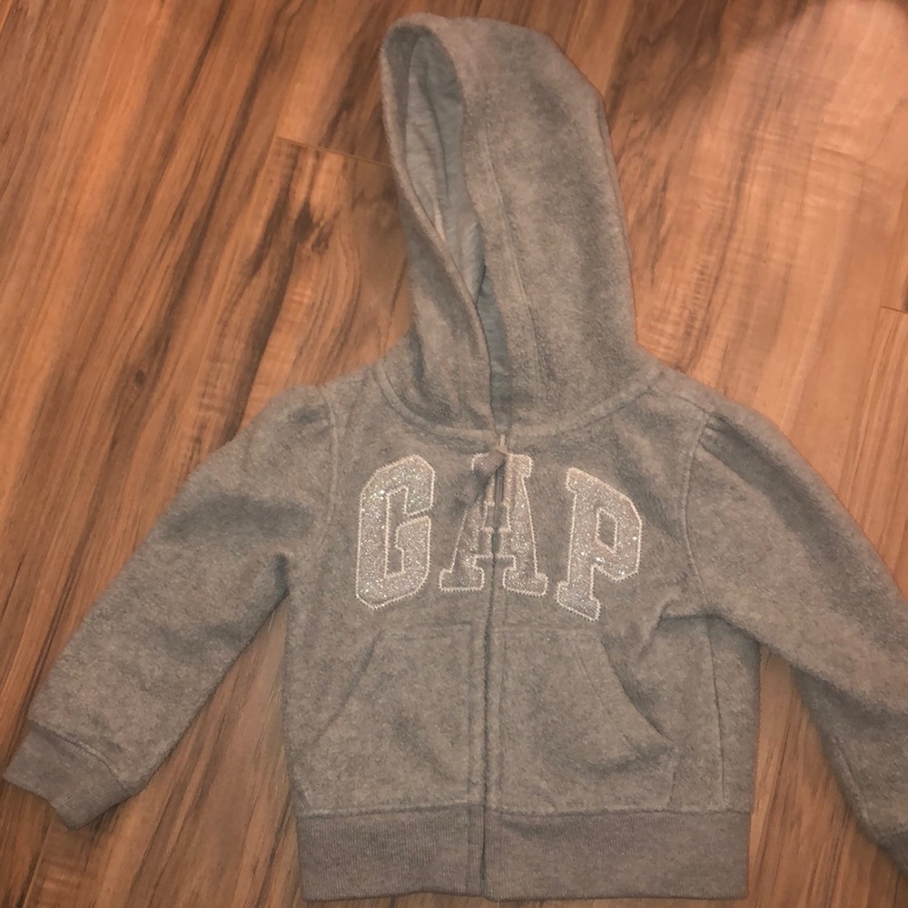 2T GAP brand zip up hoodie